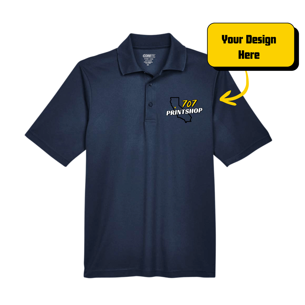 Core365 Polo - Embroidered Design