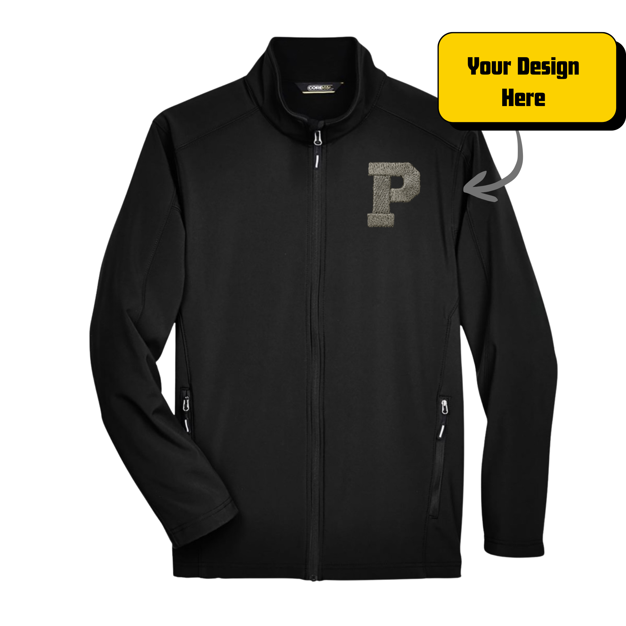 Core365 SoftShell Jacket - Embroidered